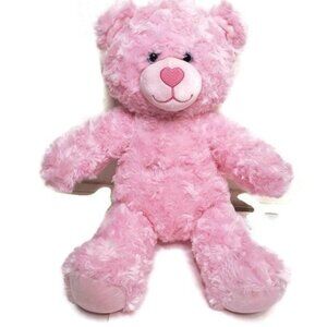 Build a Bear 2016 Pink minky Plush Teddy Bear Stuffed Animal plush soft